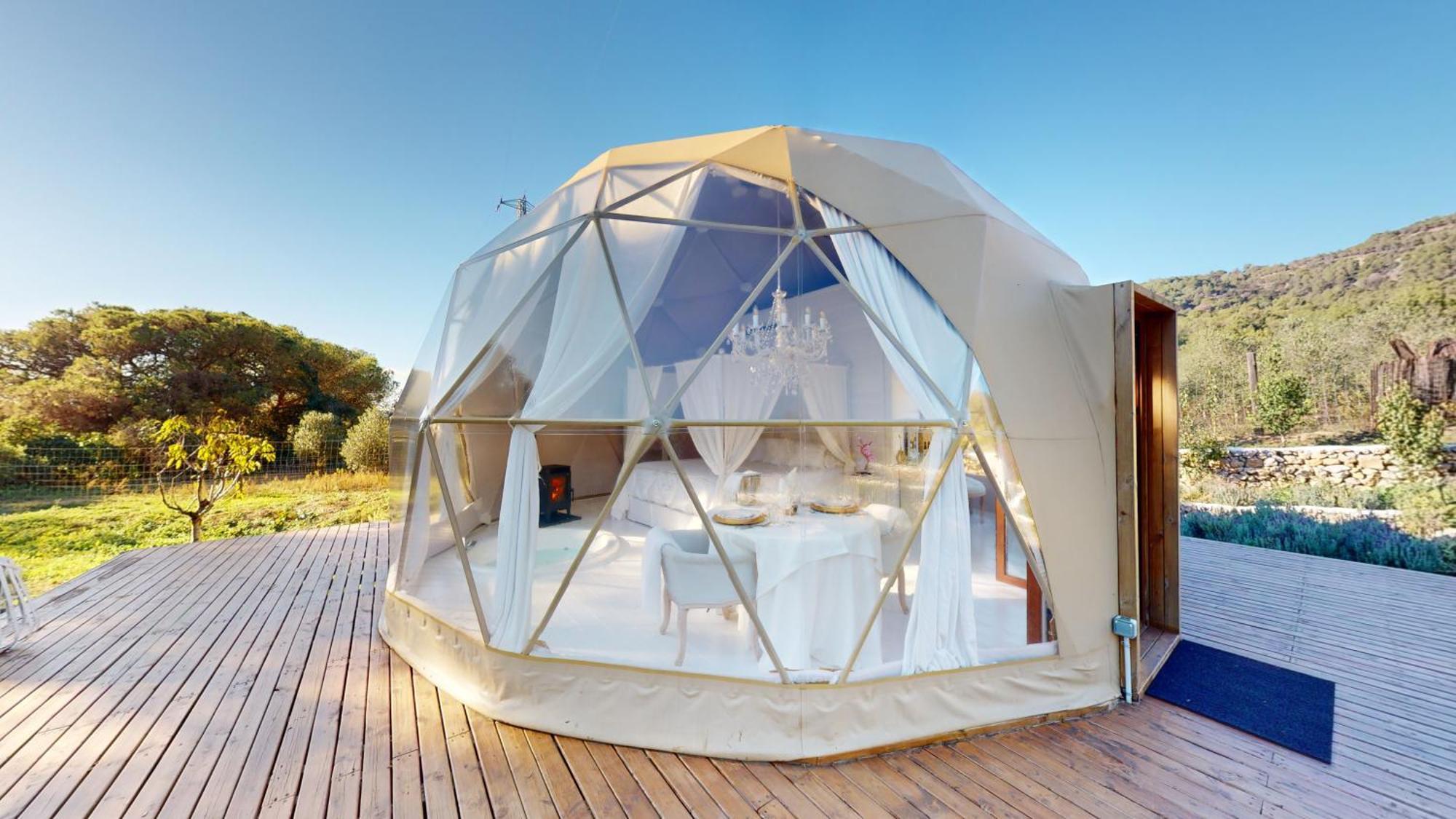 Domo Suites Masia Cal Geperut Badalona Exterior foto